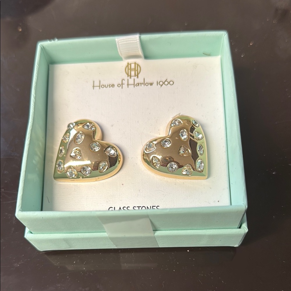 House of Harlow 1960 Gold and Silver Earrings